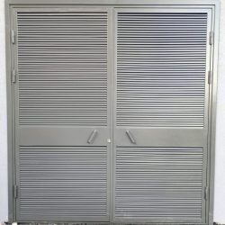 guneysac- trafo binası panjurlu menfezli kapi